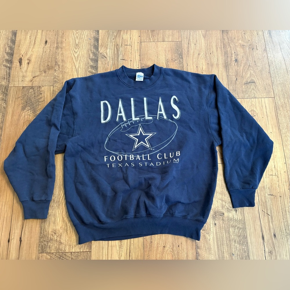 Vintage 90s Dallas Football Club Crewneck Salem Sweatshirt XL🔥US